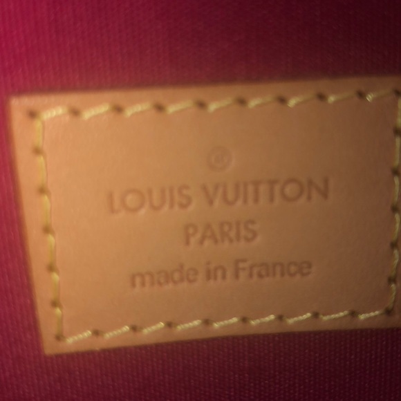 AMAZING RED PATENT LEATHER LV TOTE BAG !!may sell - Picture 4 of 8